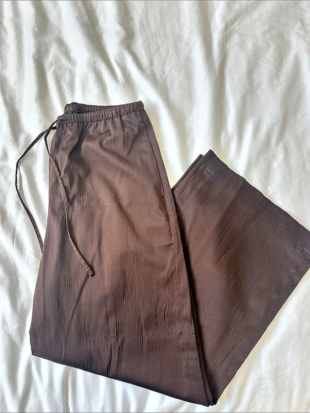 Banana Republic | High-Rise Wide Leg Drawstring Pants